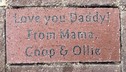 Paver for Williams Family