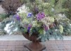 Winter Container Display